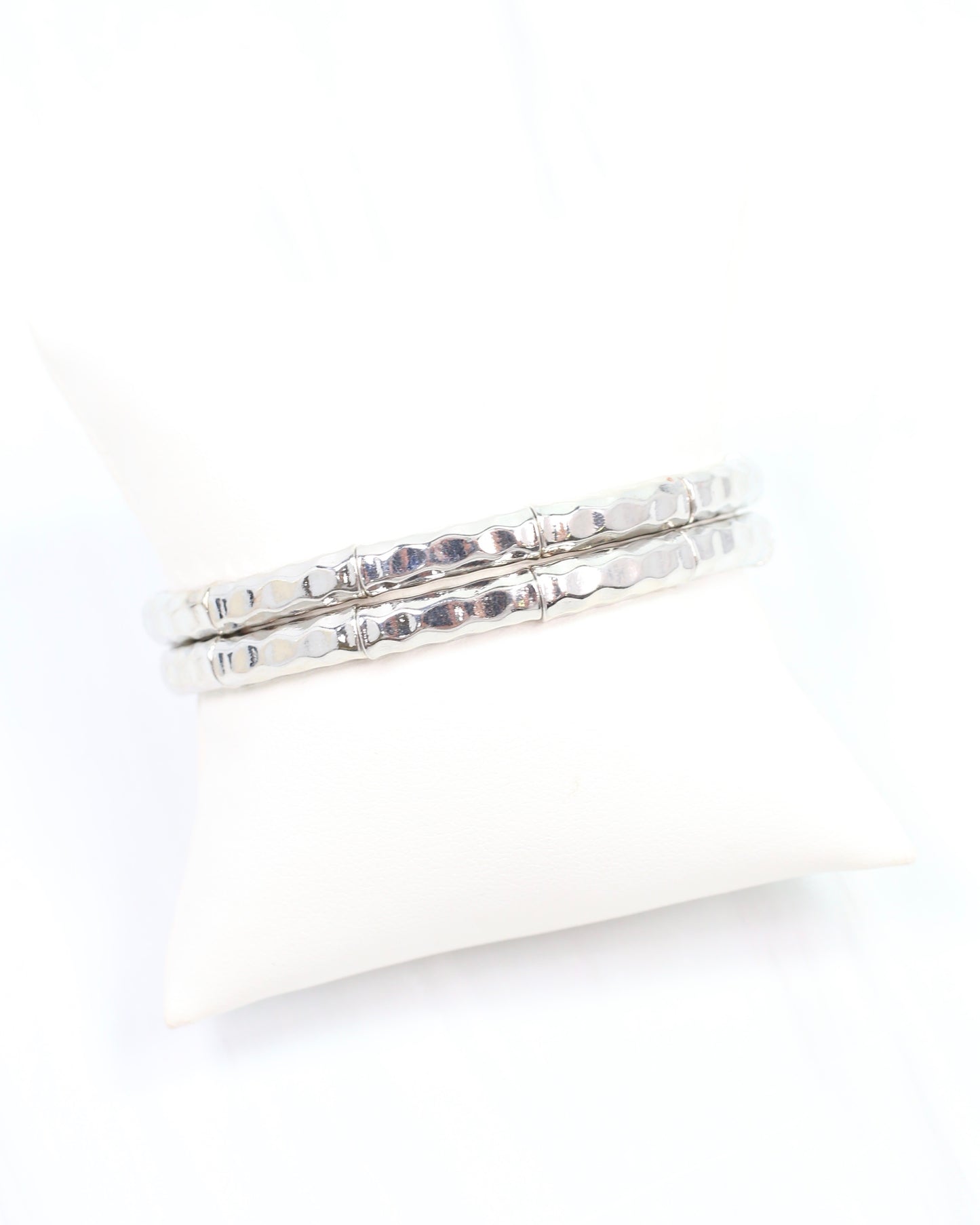 Latifah Bracelet Set Silver