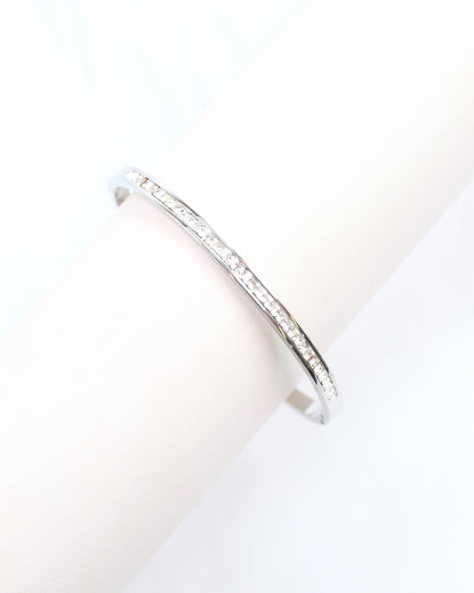 Nell Bangle Bracelet WP Silver