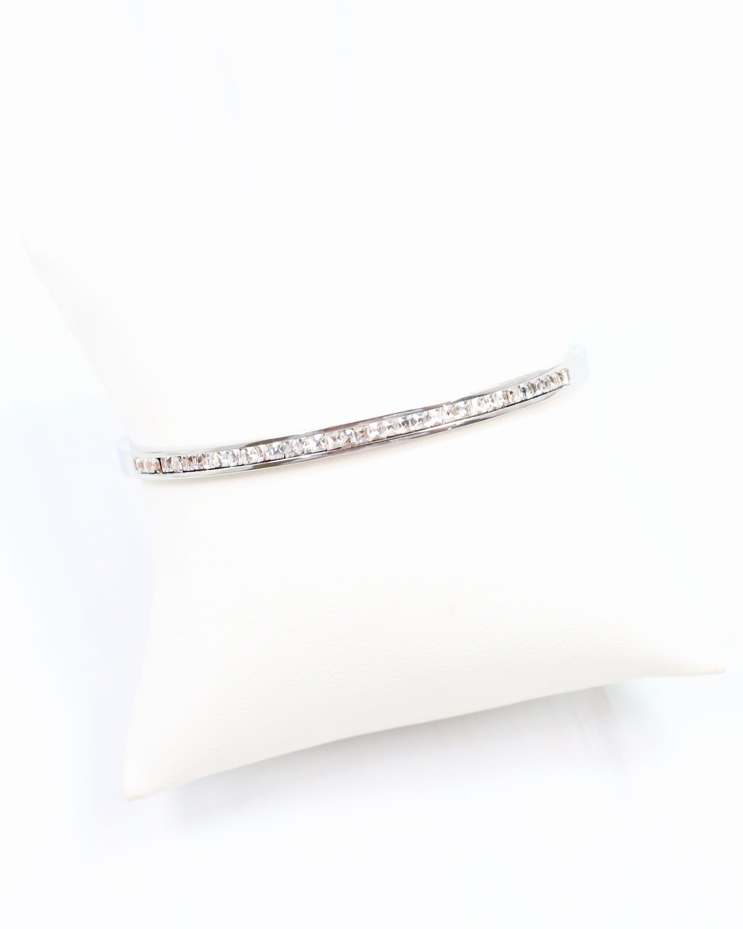 Nell Bangle Bracelet Silver