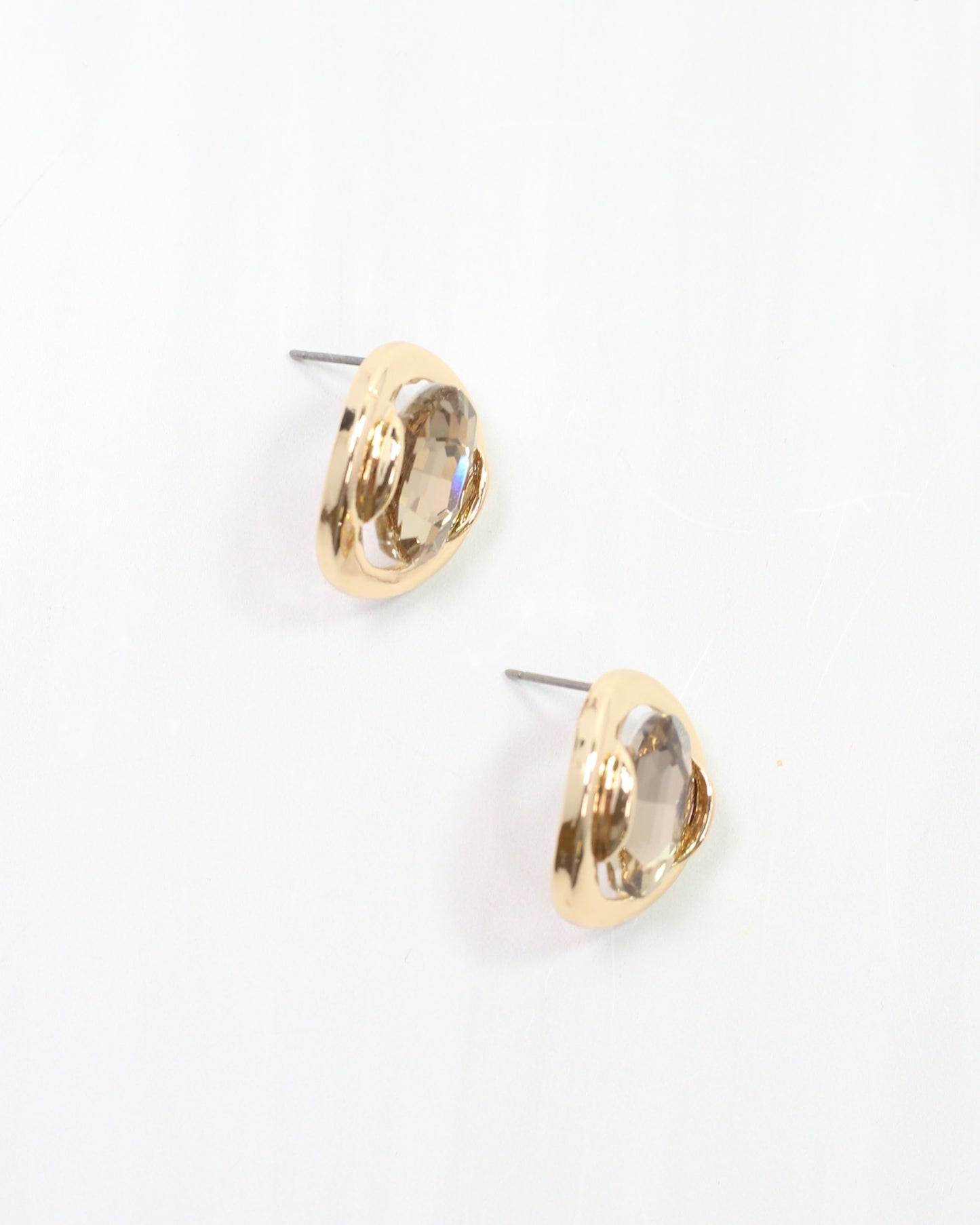 Julia Stone Stud Earring Topaz