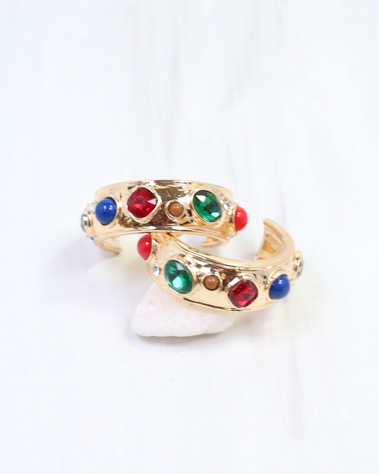 Julietta Hoop Earring Multi