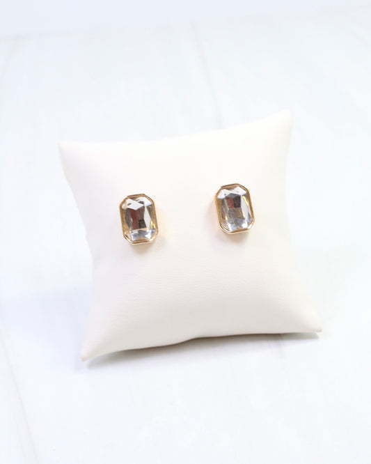 Willis Crystal Earring Gold