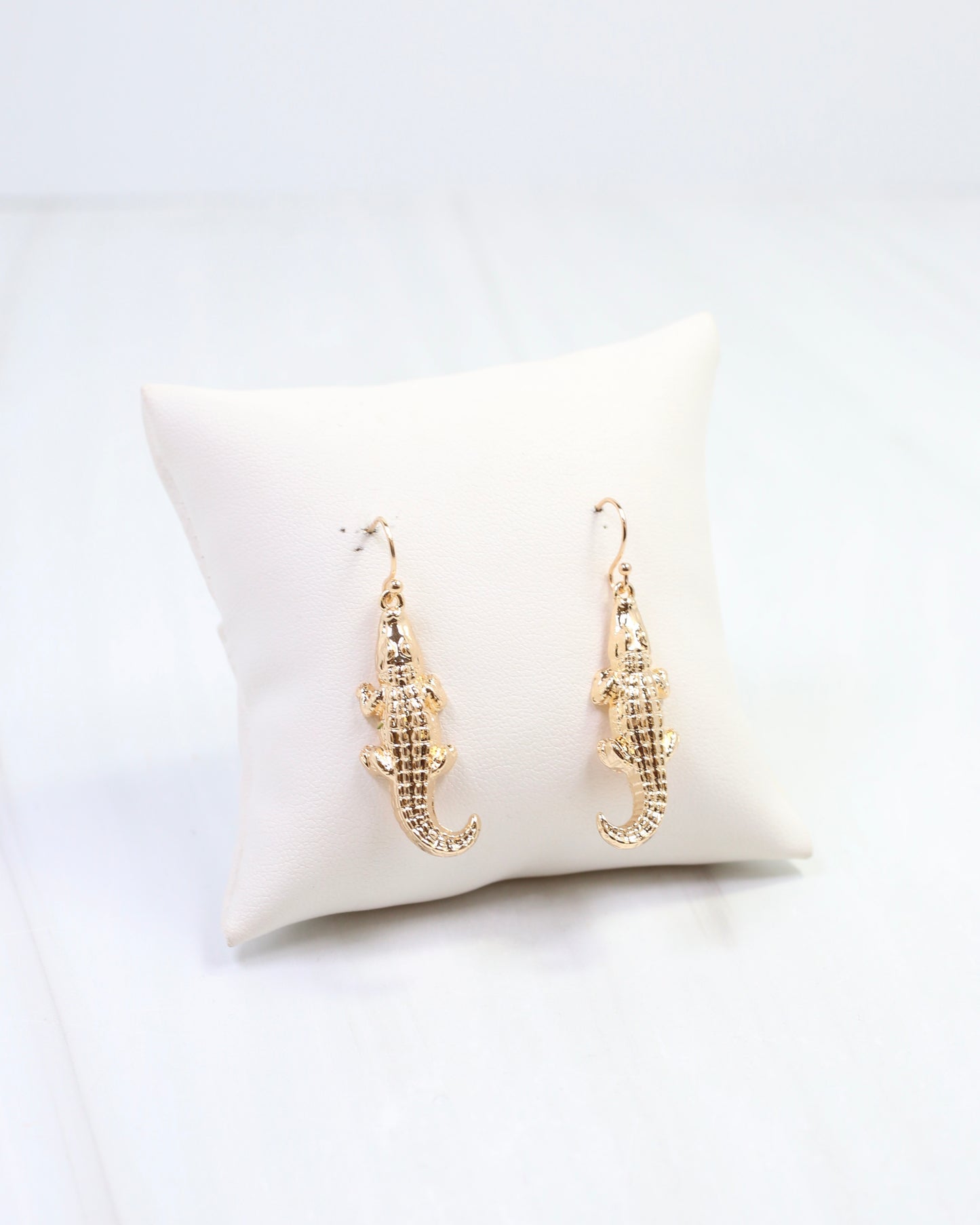 Alice Aligator Earring Gold