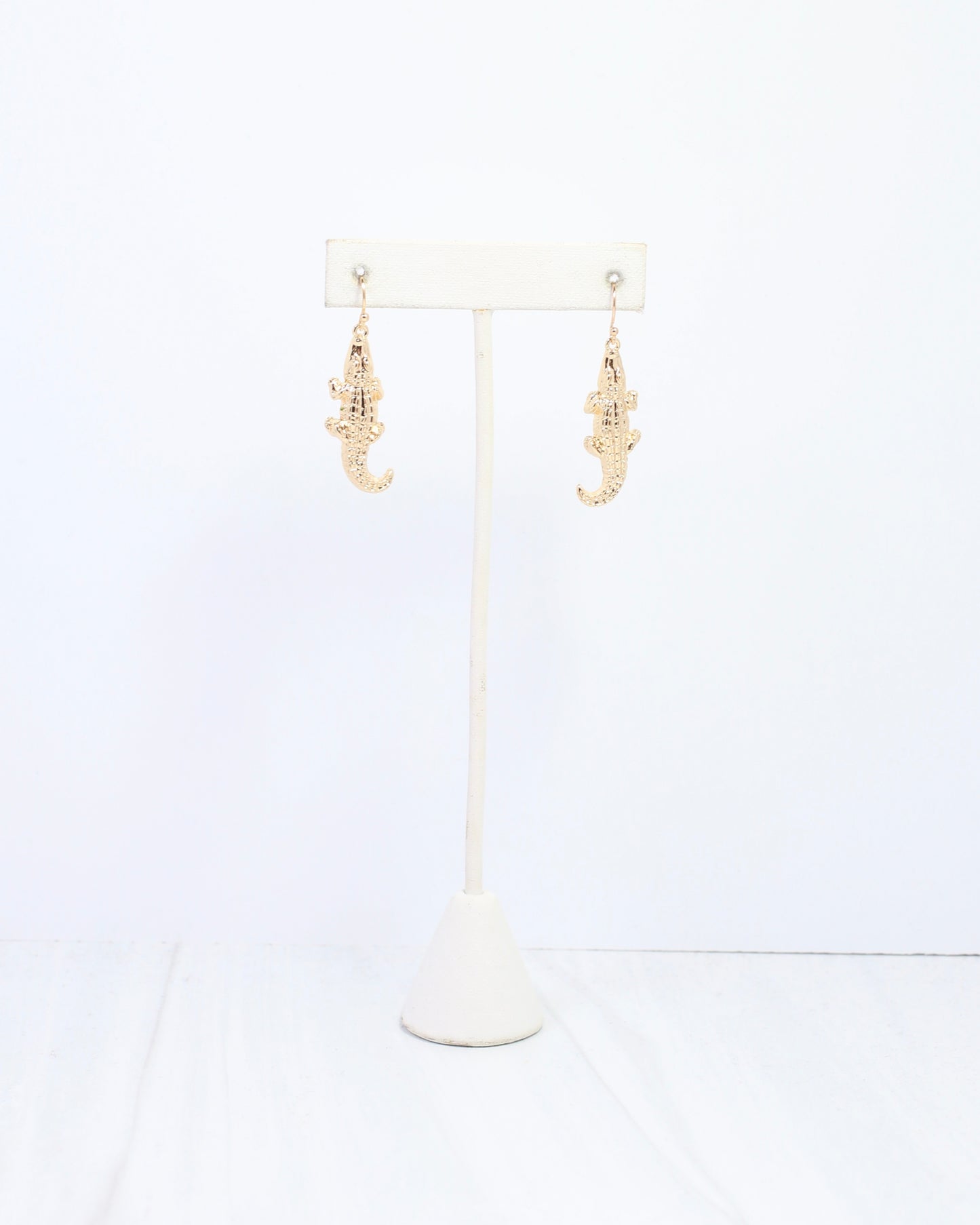 Alice Aligator Earring Gold