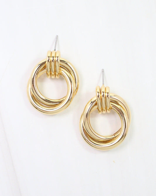 Tucson Drop Earring Gold