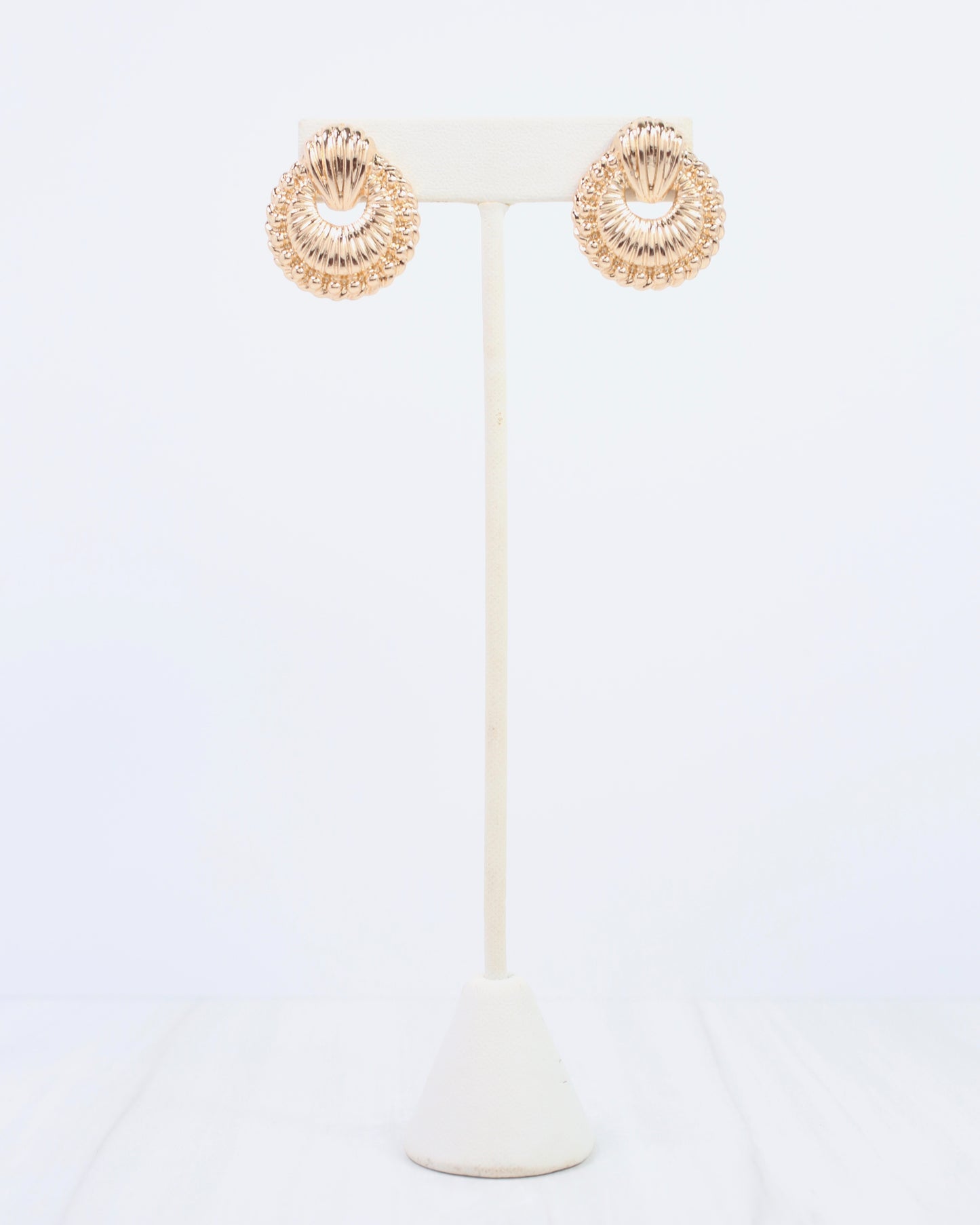 Brookside Textured Earring Gold