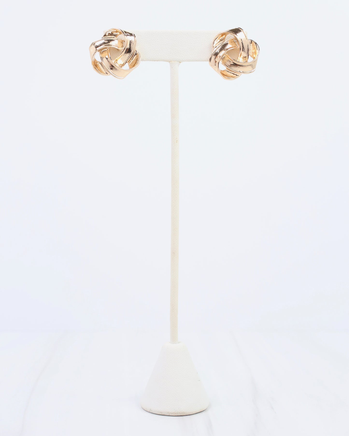 Telluride Twisted Stud Earring Gold