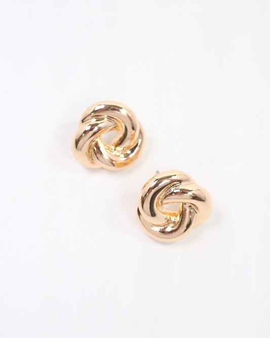 Camille Knot Earring Gold