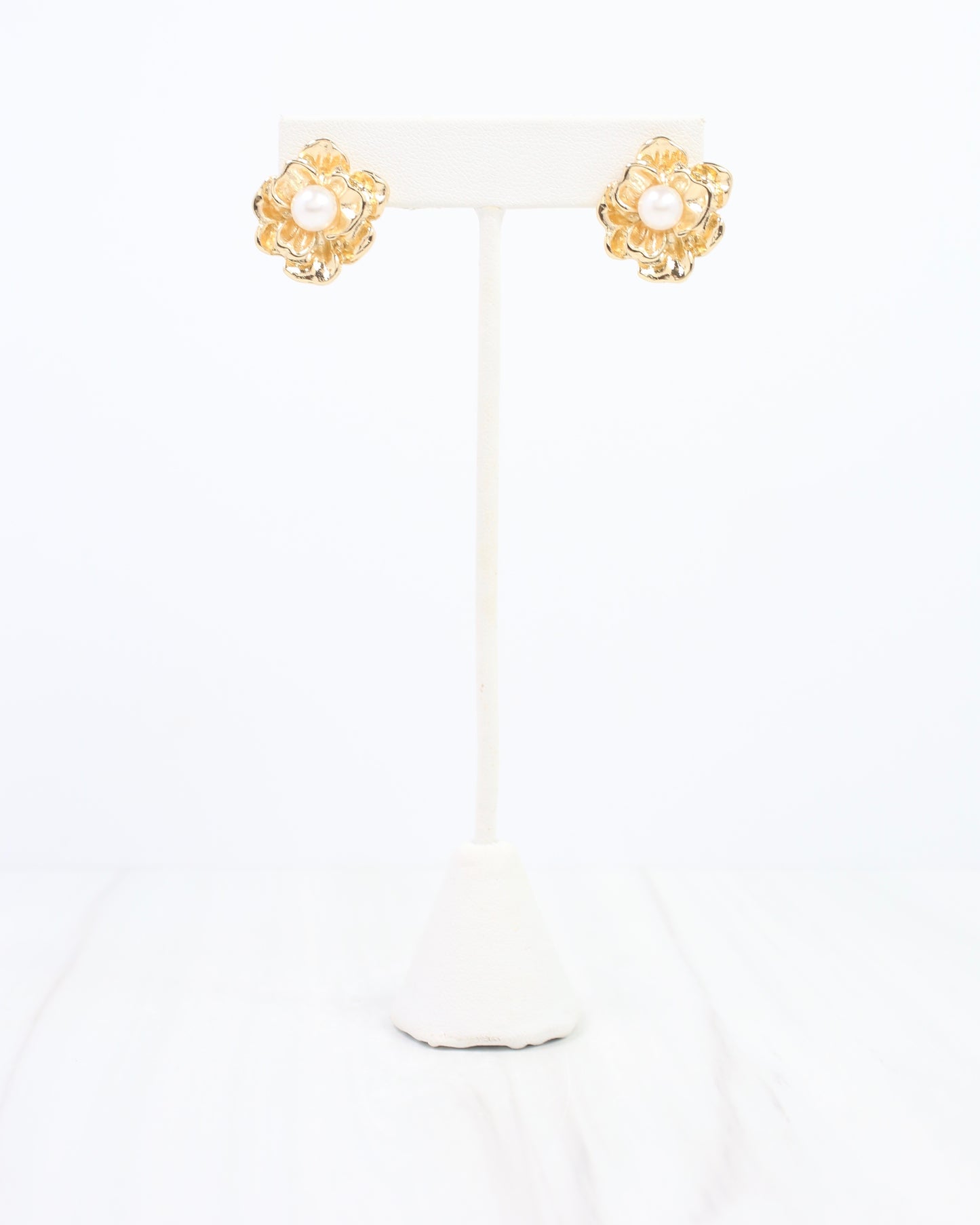 Flower Power Earring Gold