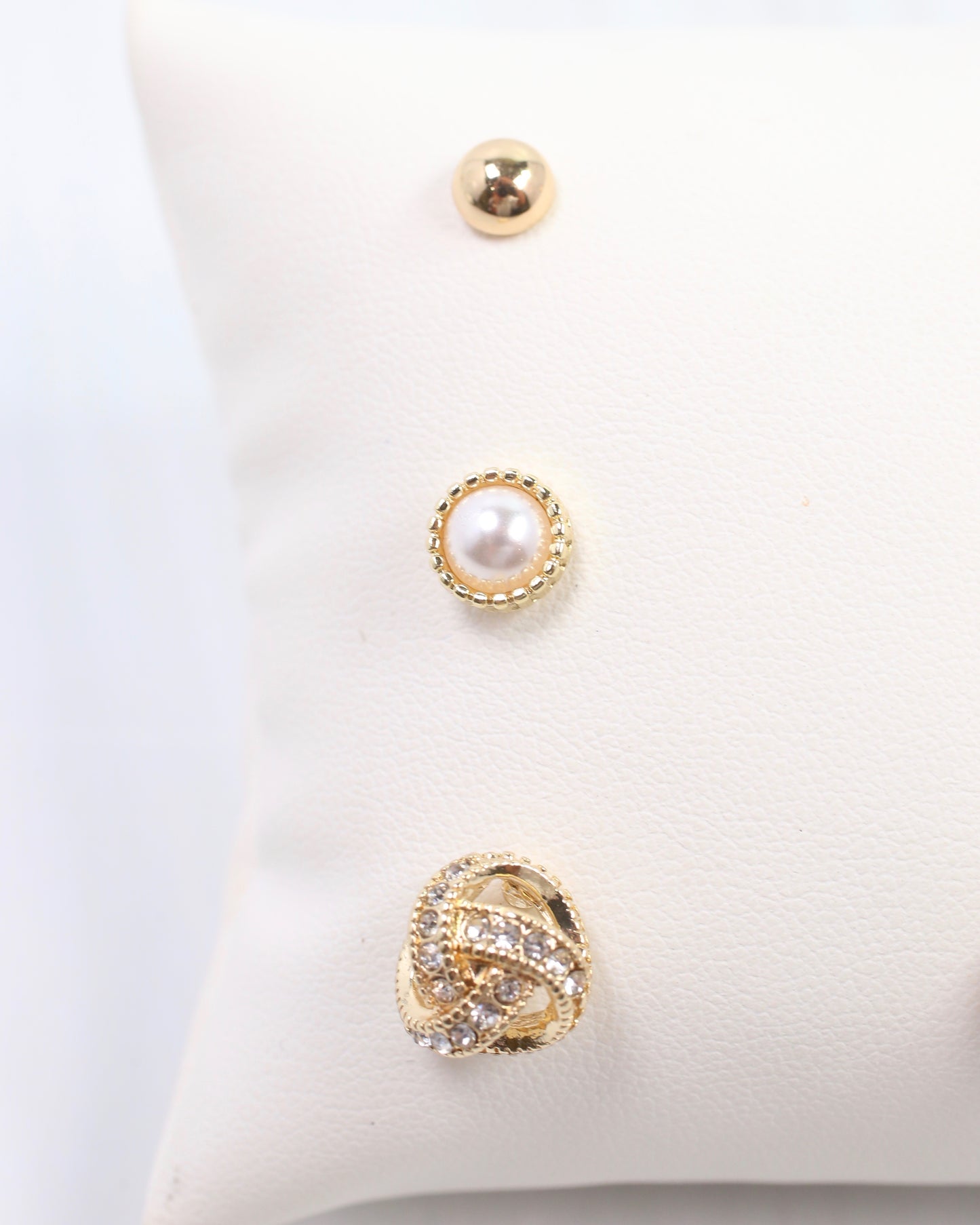 Parker Earring Set Gold