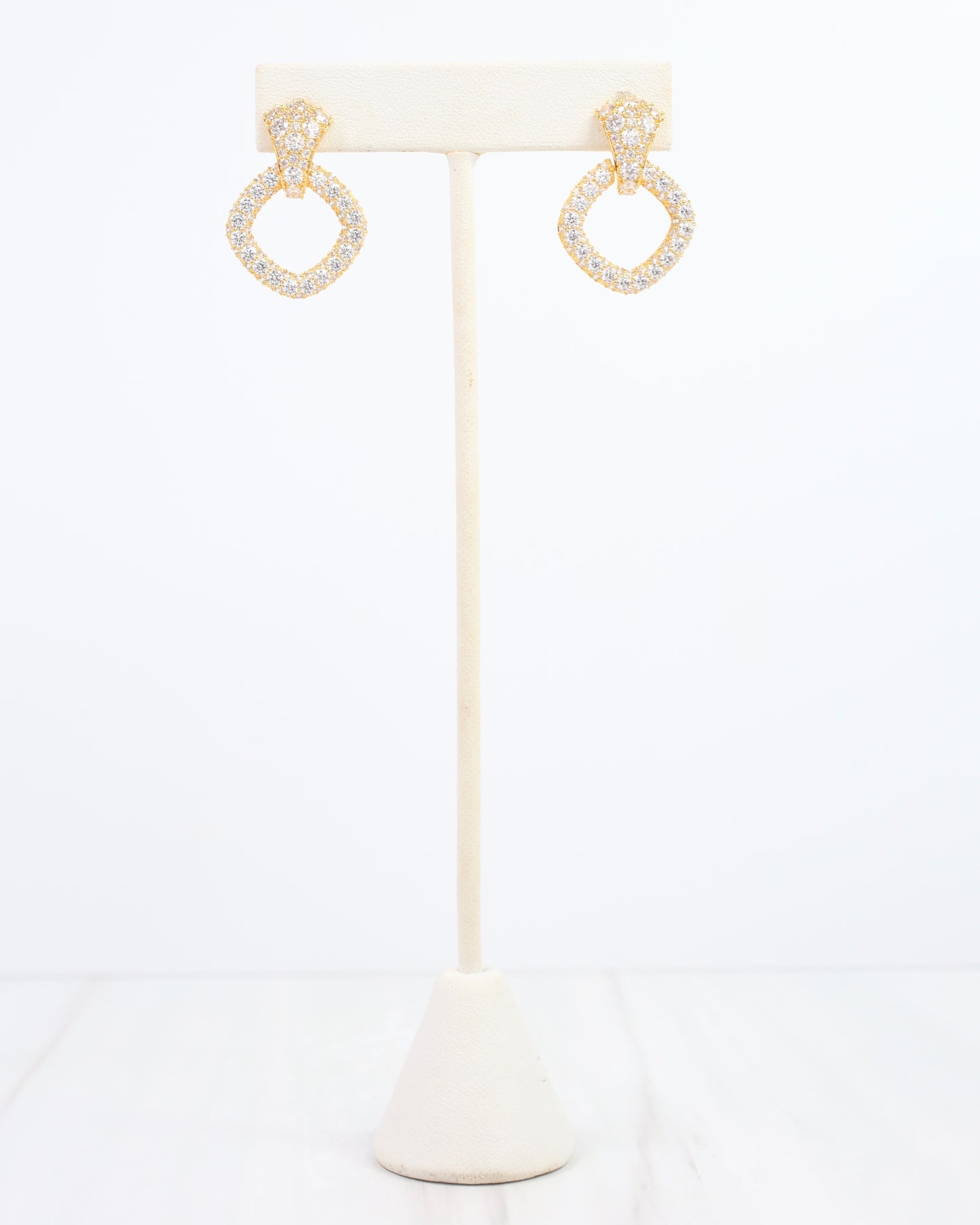 Carterton Crystal  Earring Gold