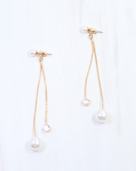 Brock Dangle Earring Gold