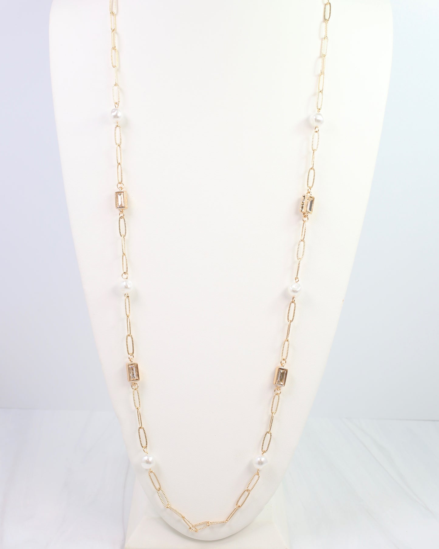 El Dorado Long Link Necklace Gold