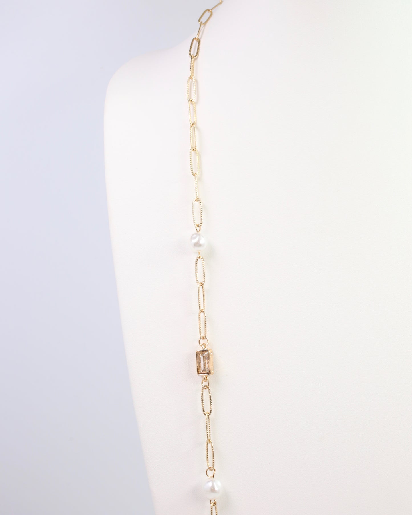 El Dorado Long Link Necklace Gold