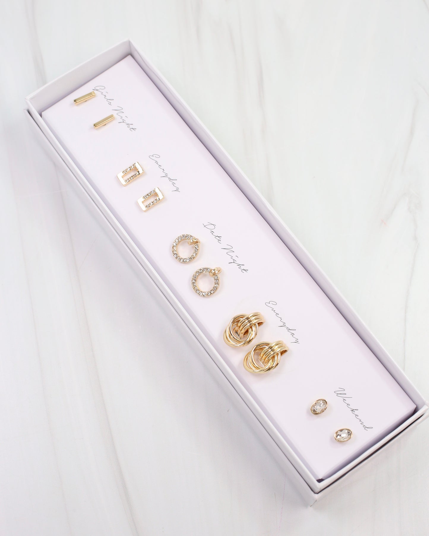 Sutton Earring Set Gold