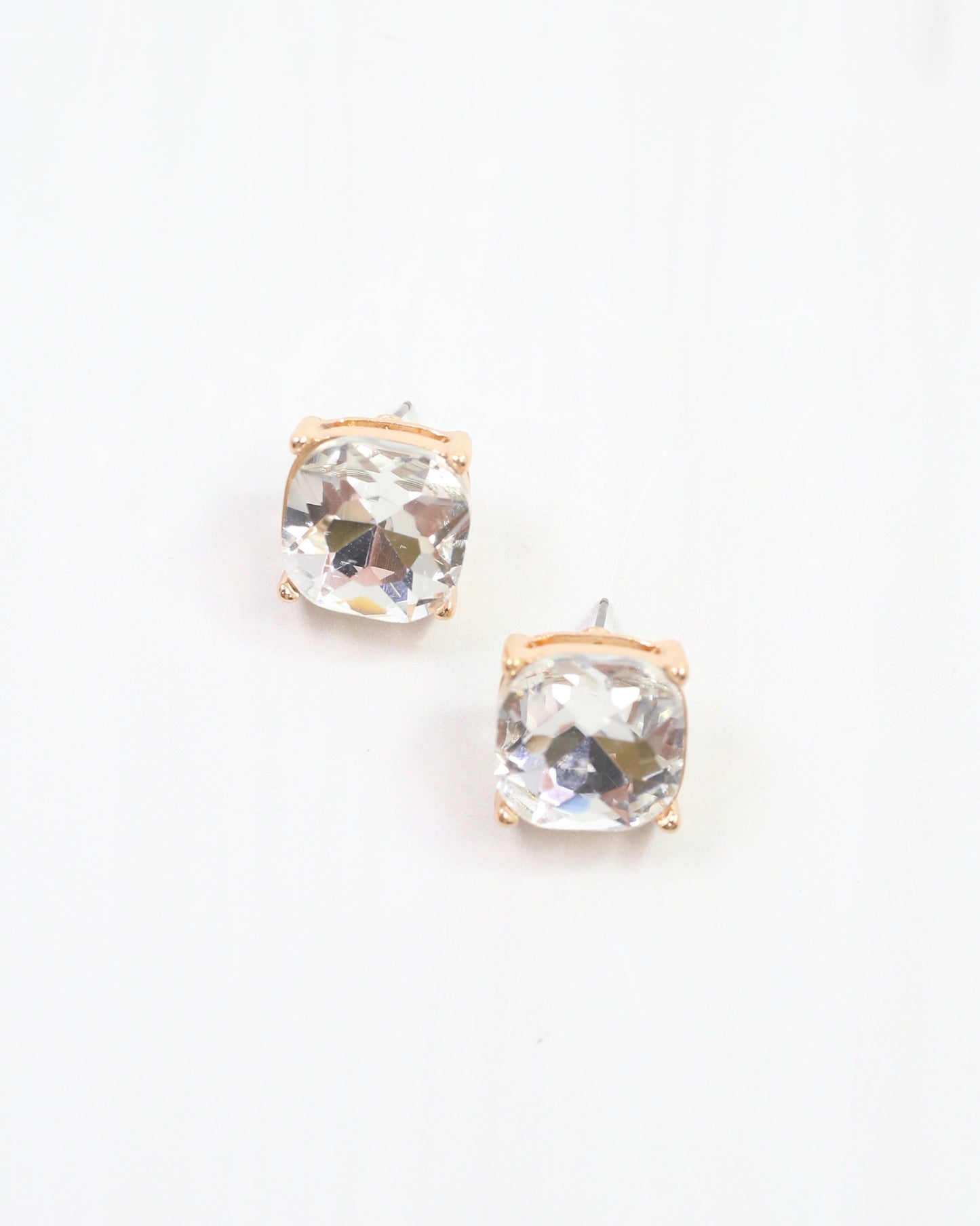 Julien Stone Stud Earring Clear