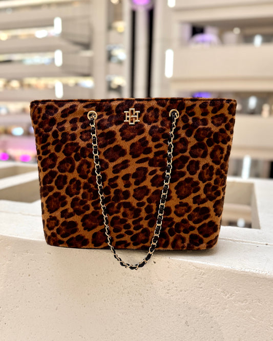 Quentin Quilted Tote Spotted Saddle