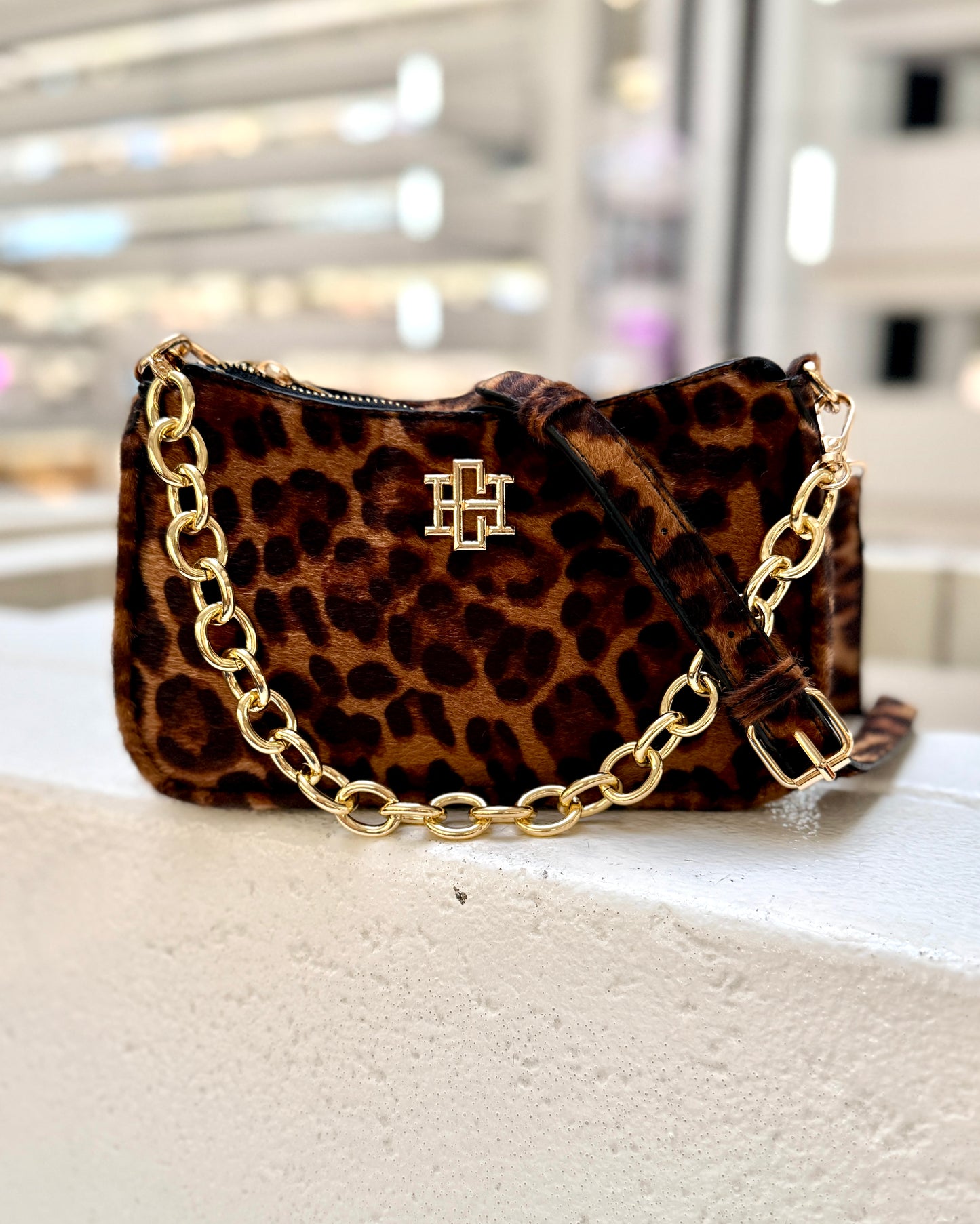 Joan Crossbody Spotted Saddle EC