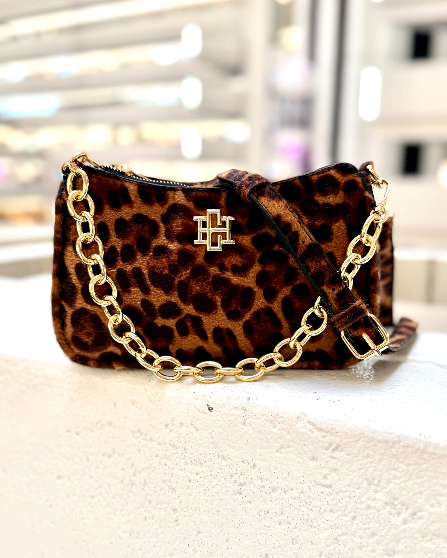 Joan Crossbody Spotted Saddle EC