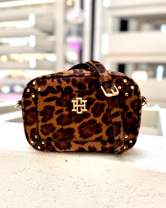 Sloane Studded Crossbody Spotted Saddle