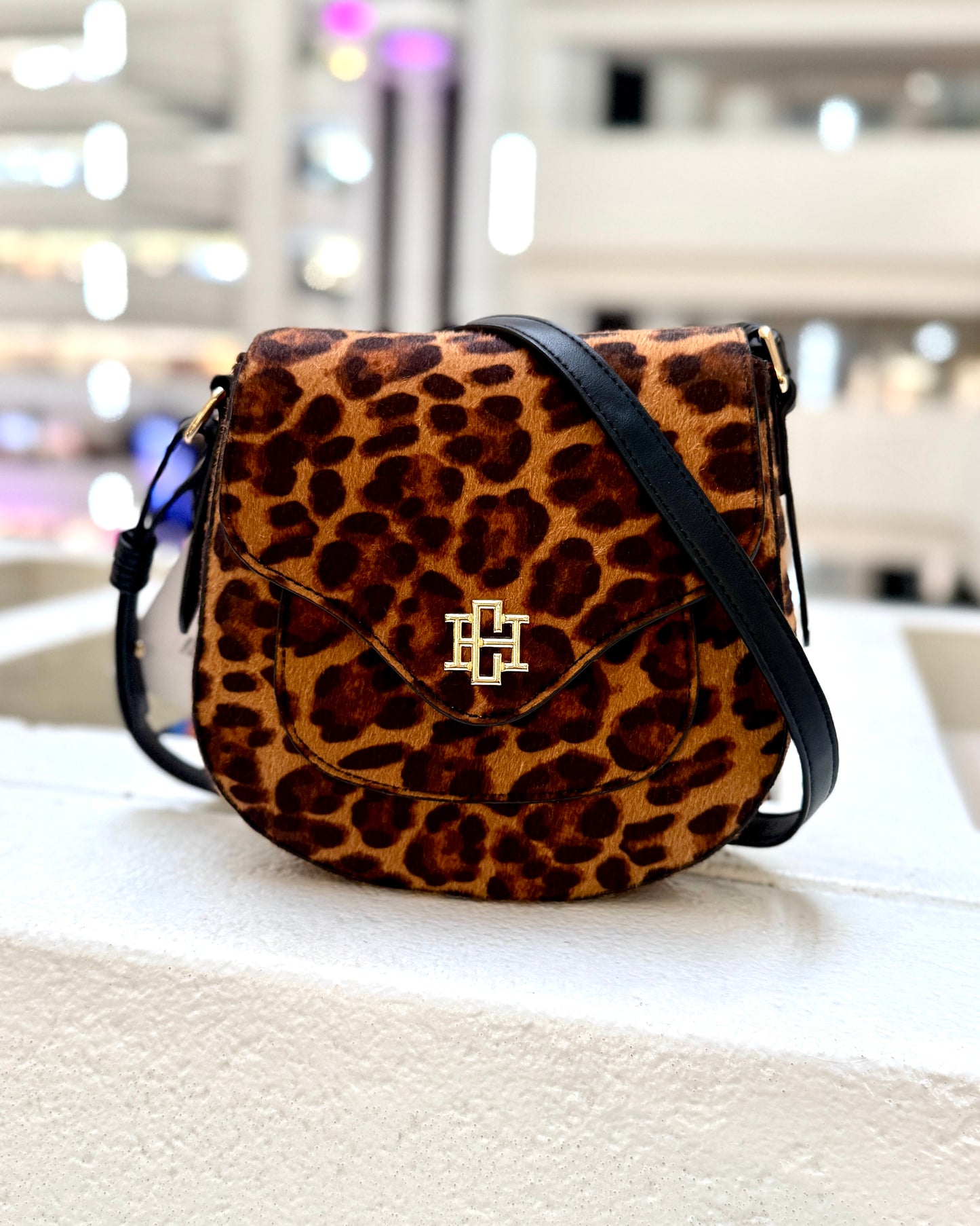 Sasha Handbag Spotted Saddle