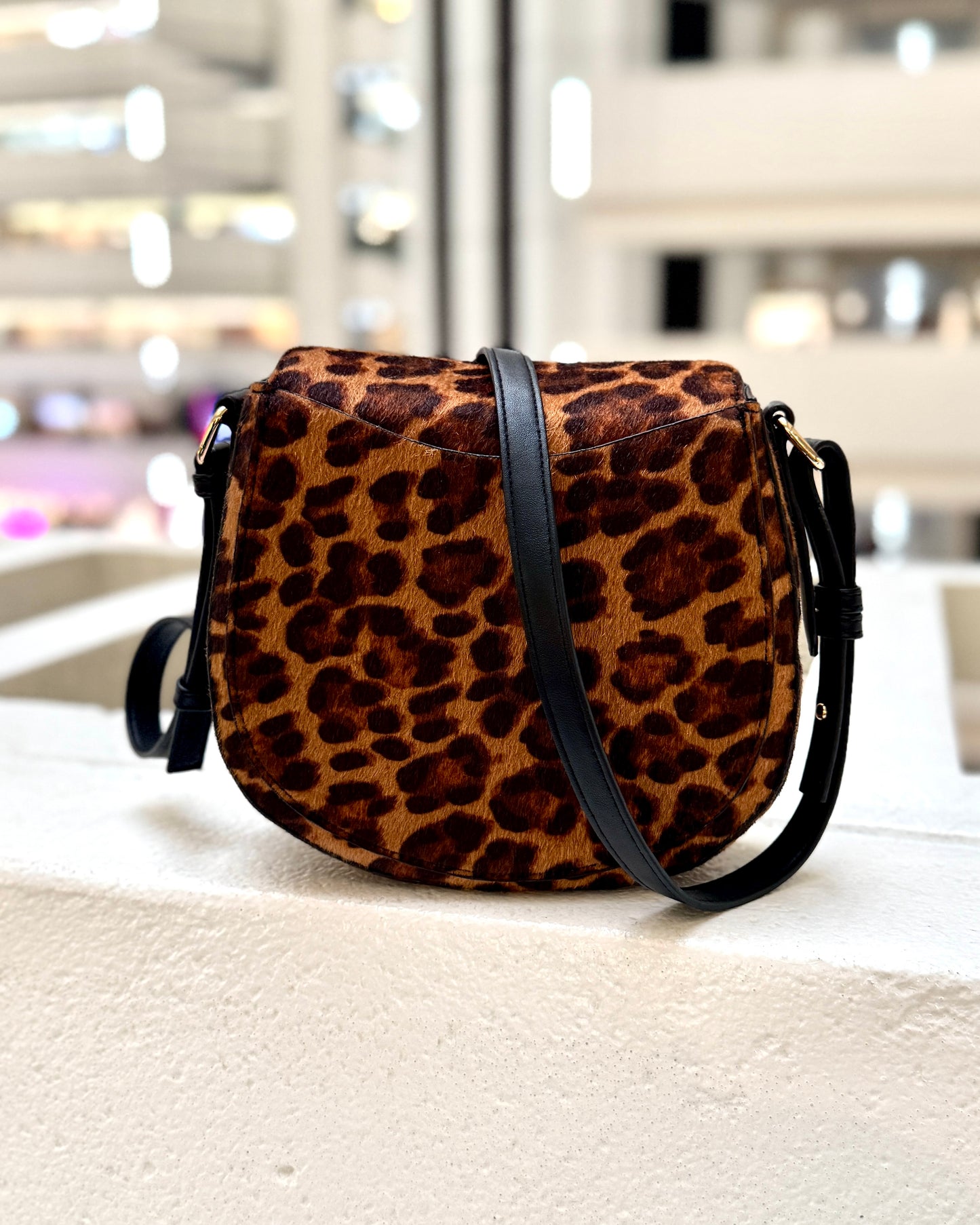 Sasha Handbag Spotted Saddle