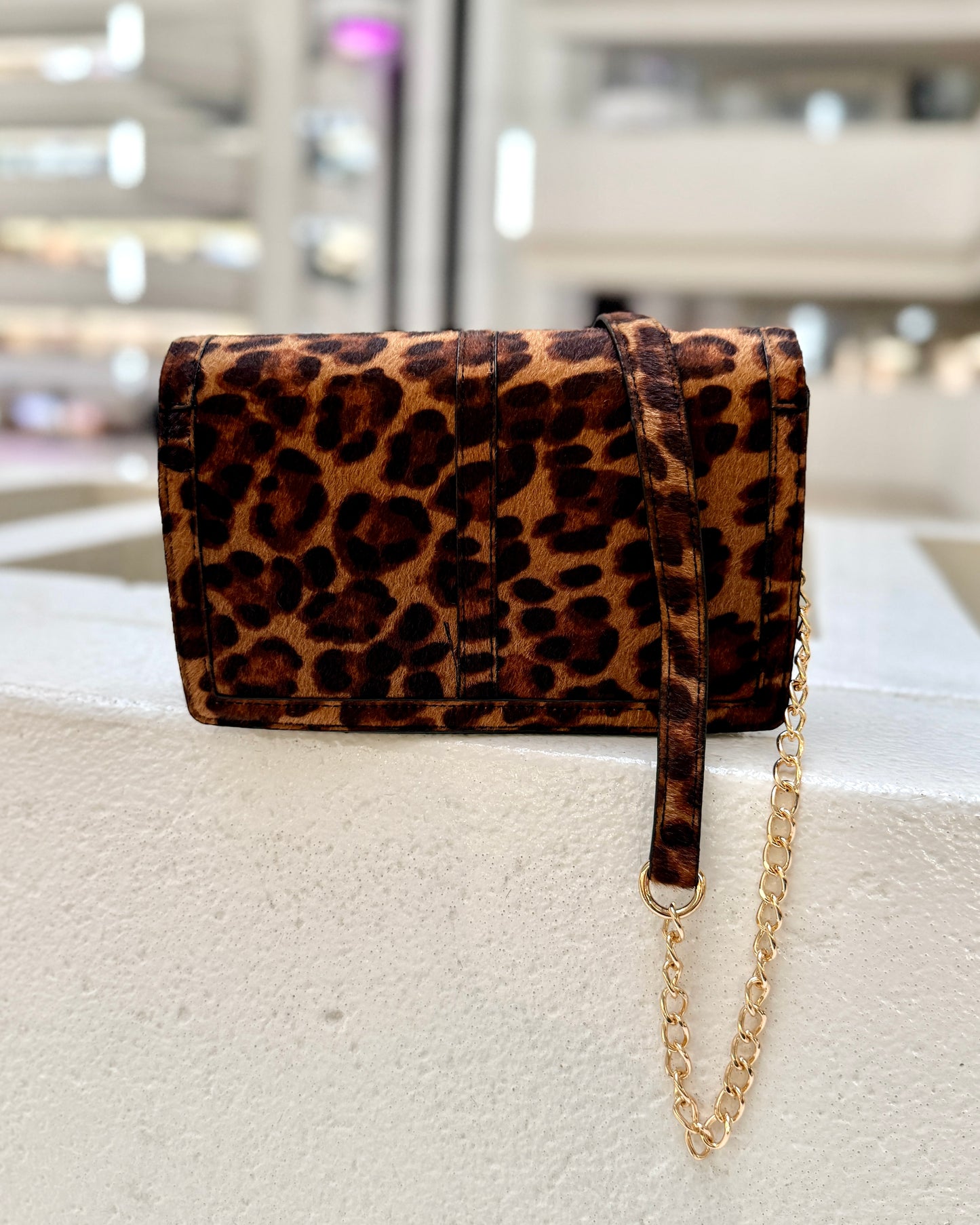 Cecilia Circle Logo Handbag Spotted Saddle