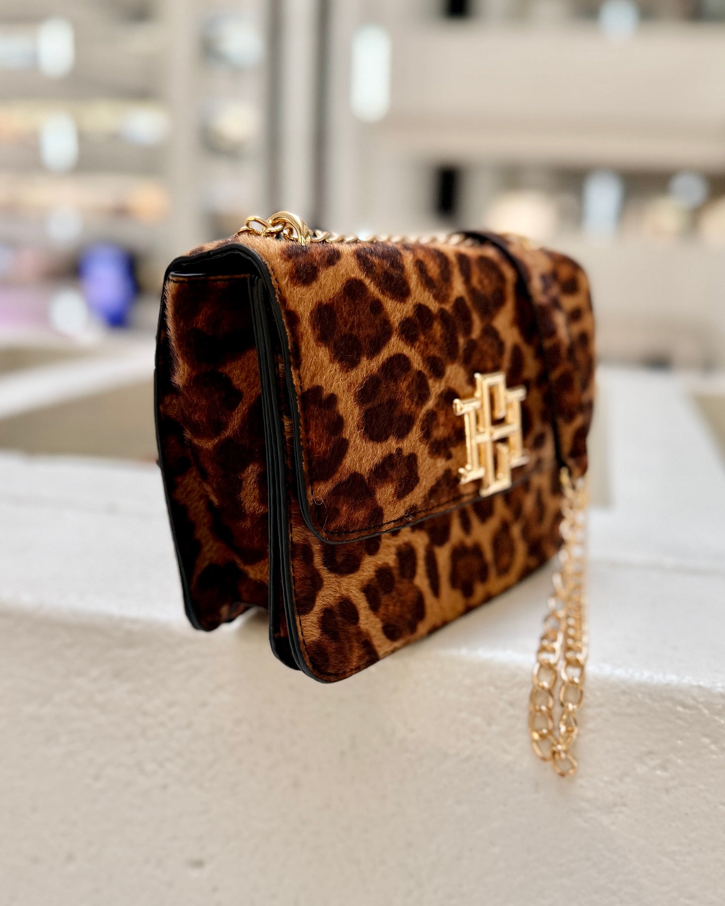 Rory Crossbody Spotted Saddle