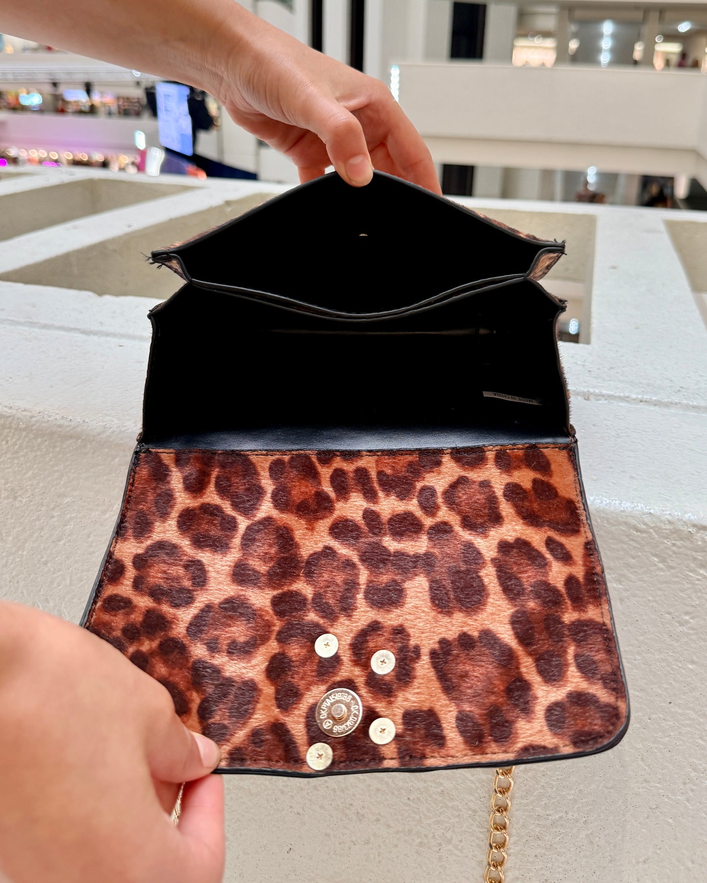 Rory Crossbody Spotted Saddle