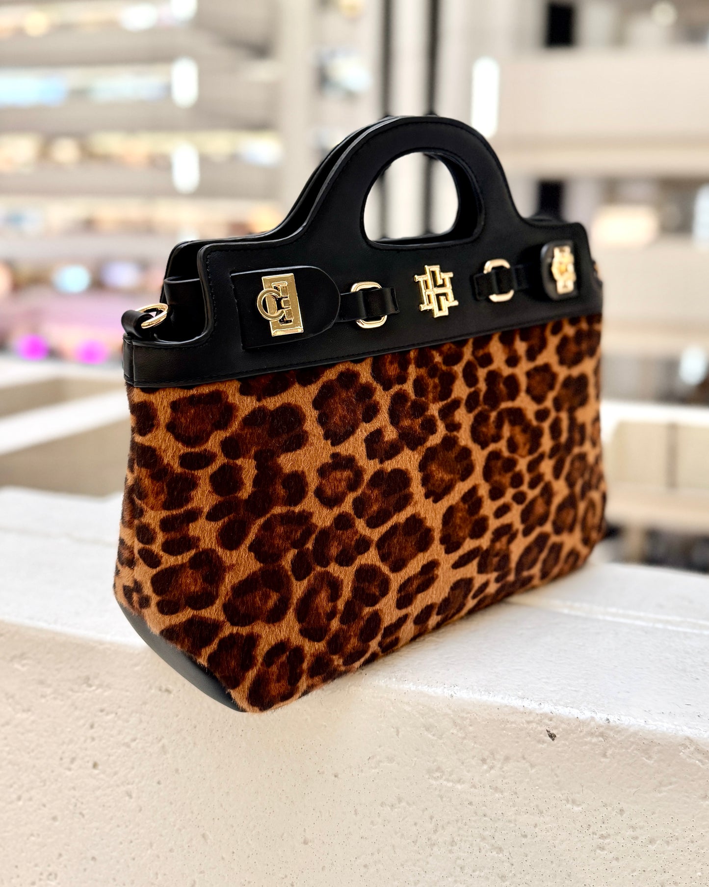 Savannah Handbag Spotted Saddle