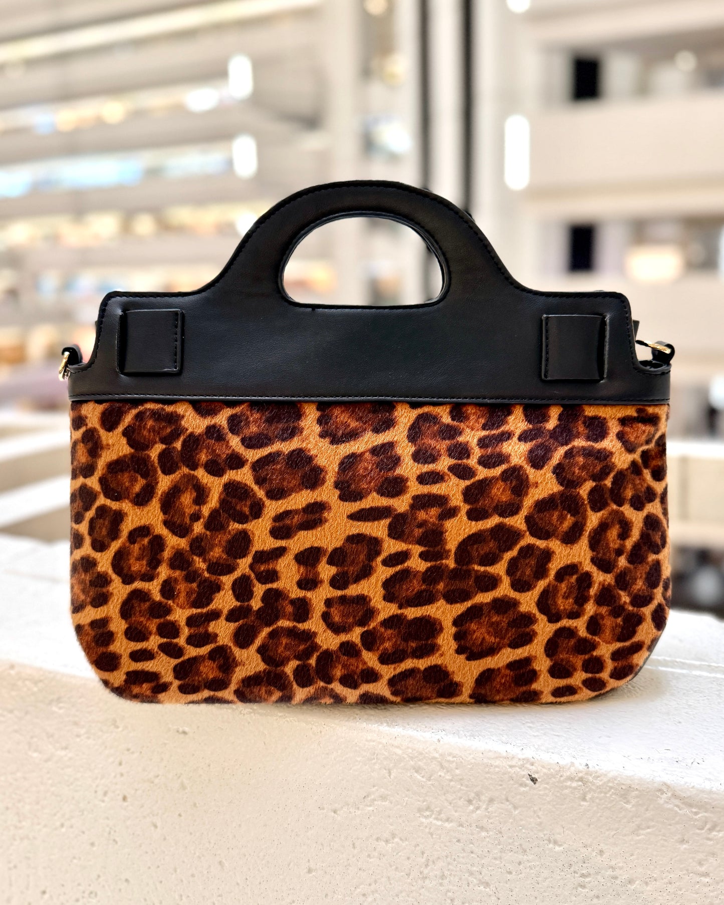 Savannah Handbag Spotted Saddle