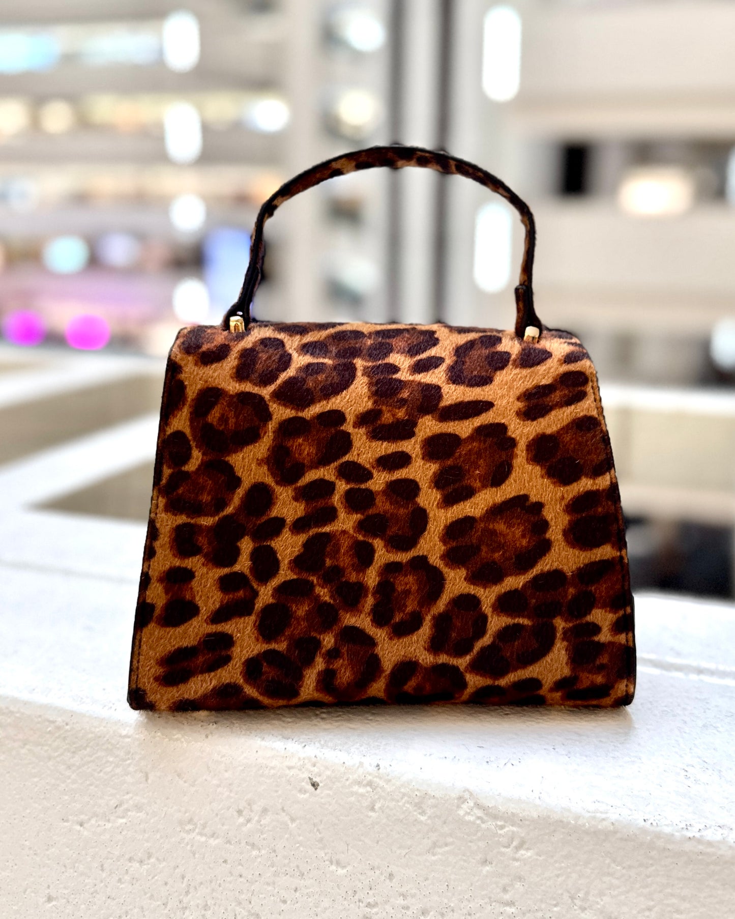 Vivienne Handbag Spotted Saddle