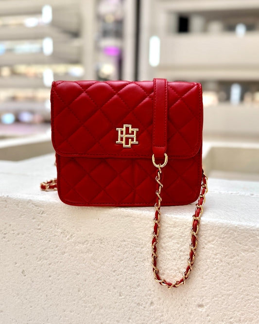 Evelyn Crossbody Red SQ