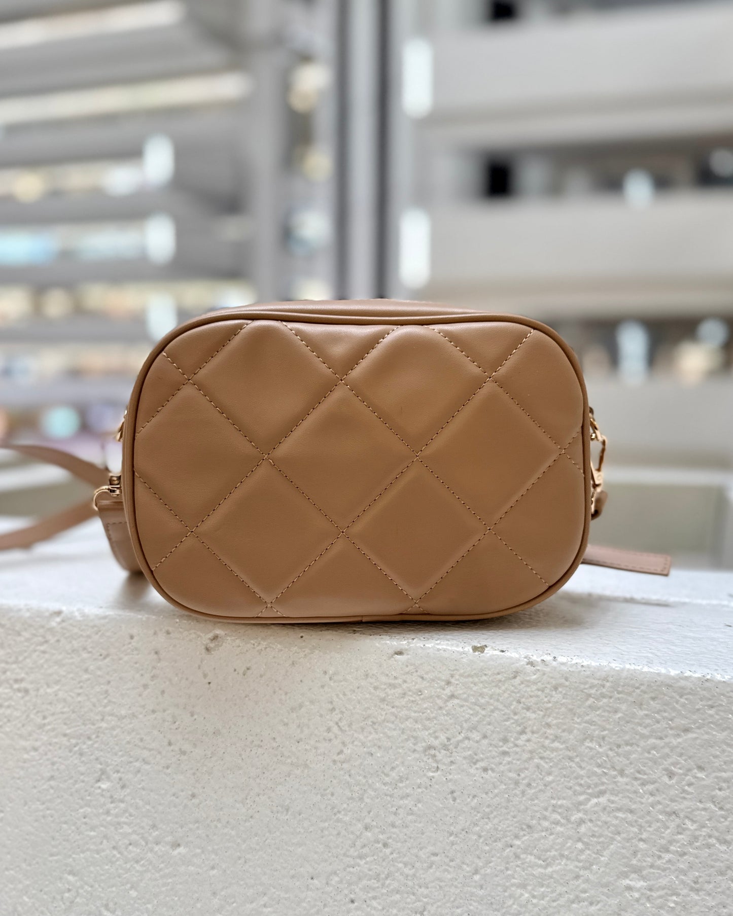 Sloane Studded Crossbody Latte LD