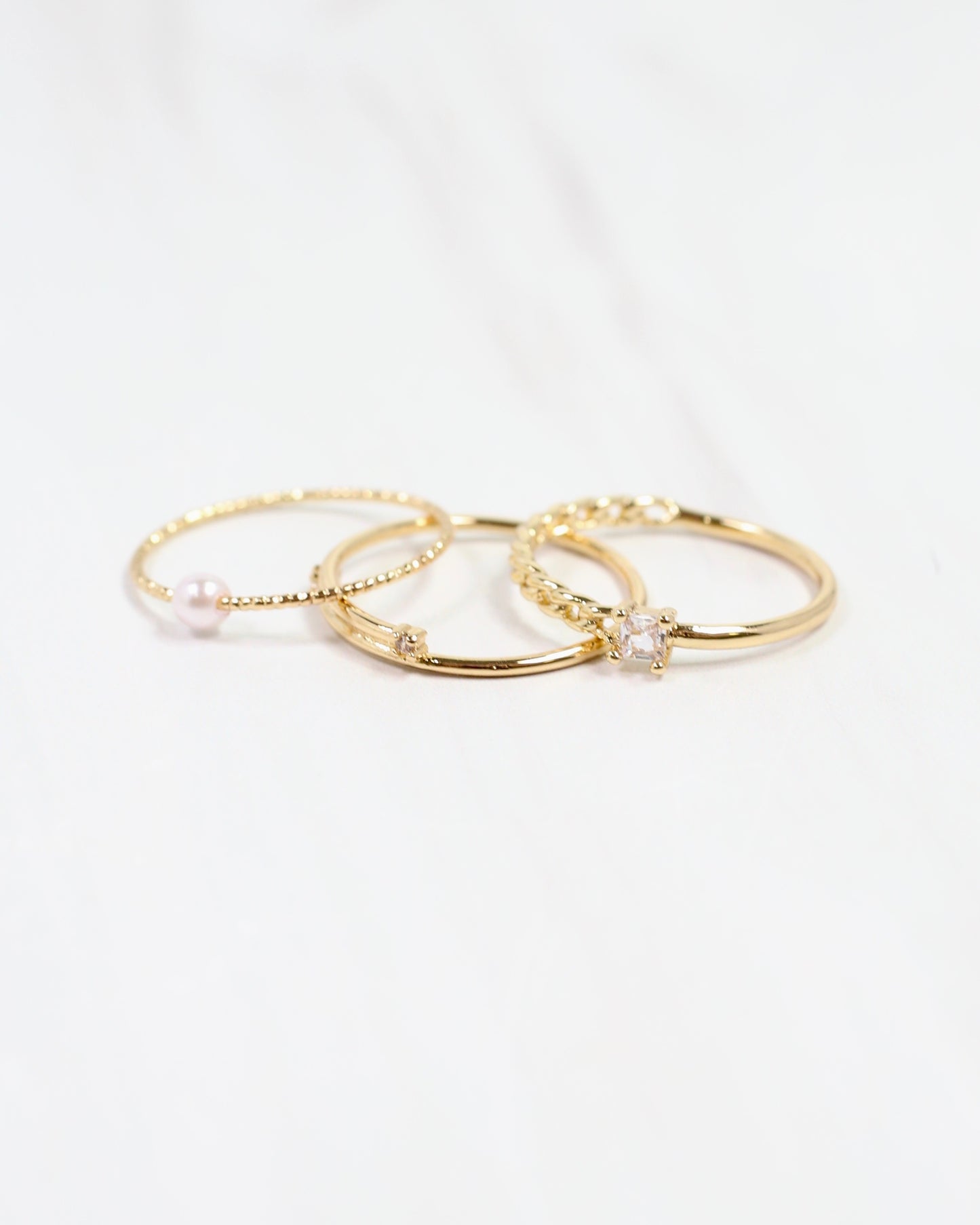 Brilliana Ring Set Gold