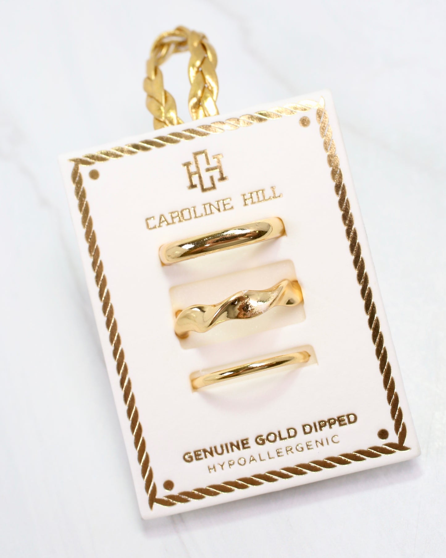 Redmond Ring Set Gold
