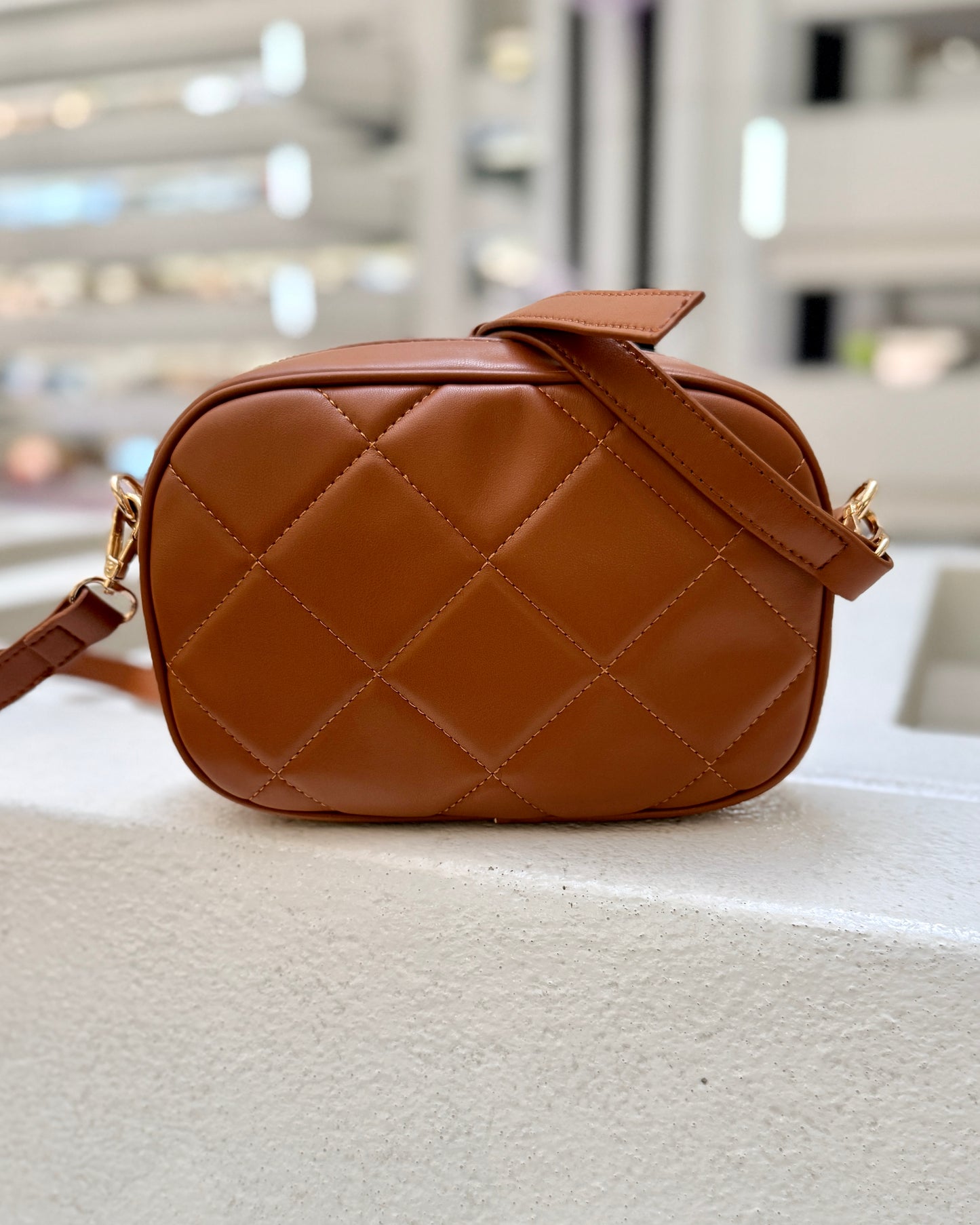 Sloane Studded Crossbody Saddle LD