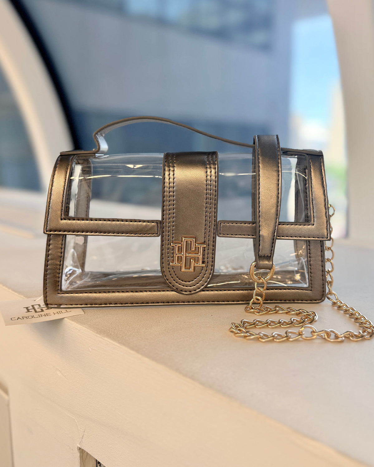 Grace Clear Bag Black Pearl