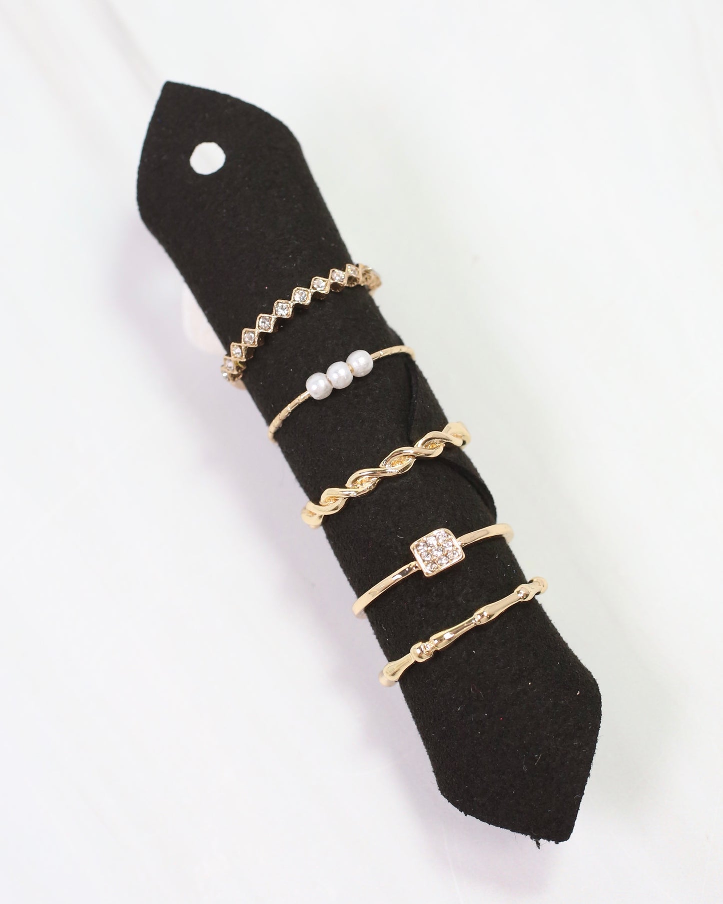 Underwood Ring Set Gold