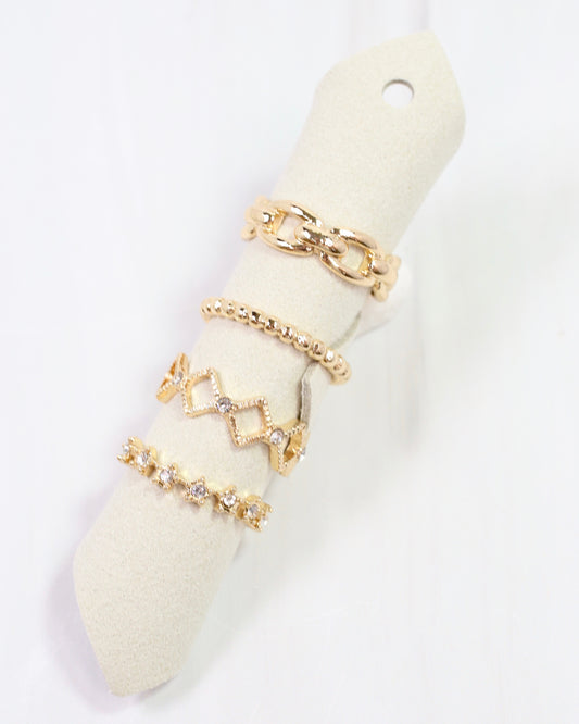 Brentwood  Ring Set Gold