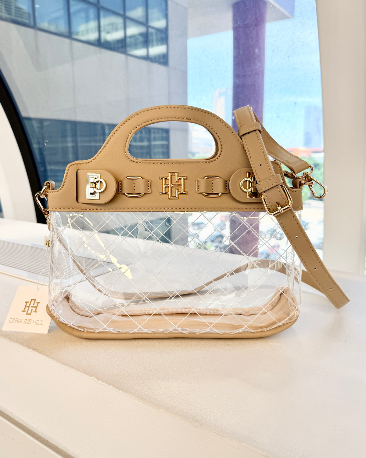 Ivy Clear Bag Nude
