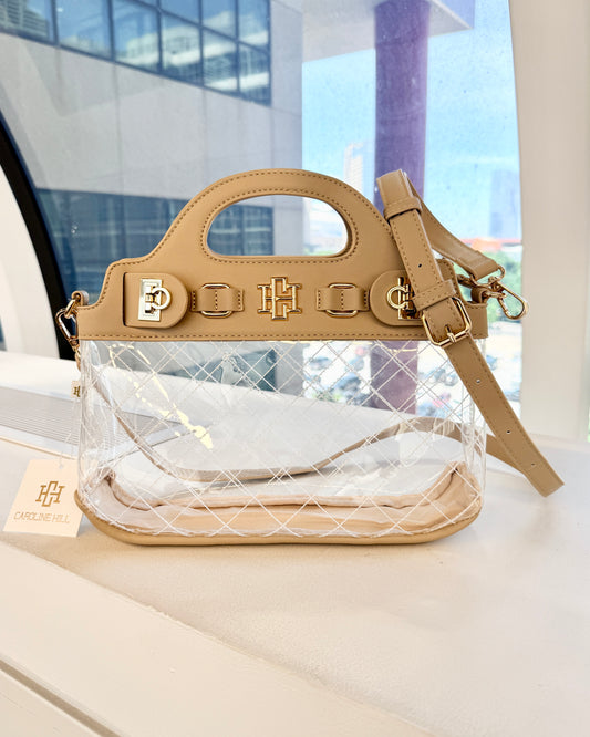 Ivy Clear Bag Nude