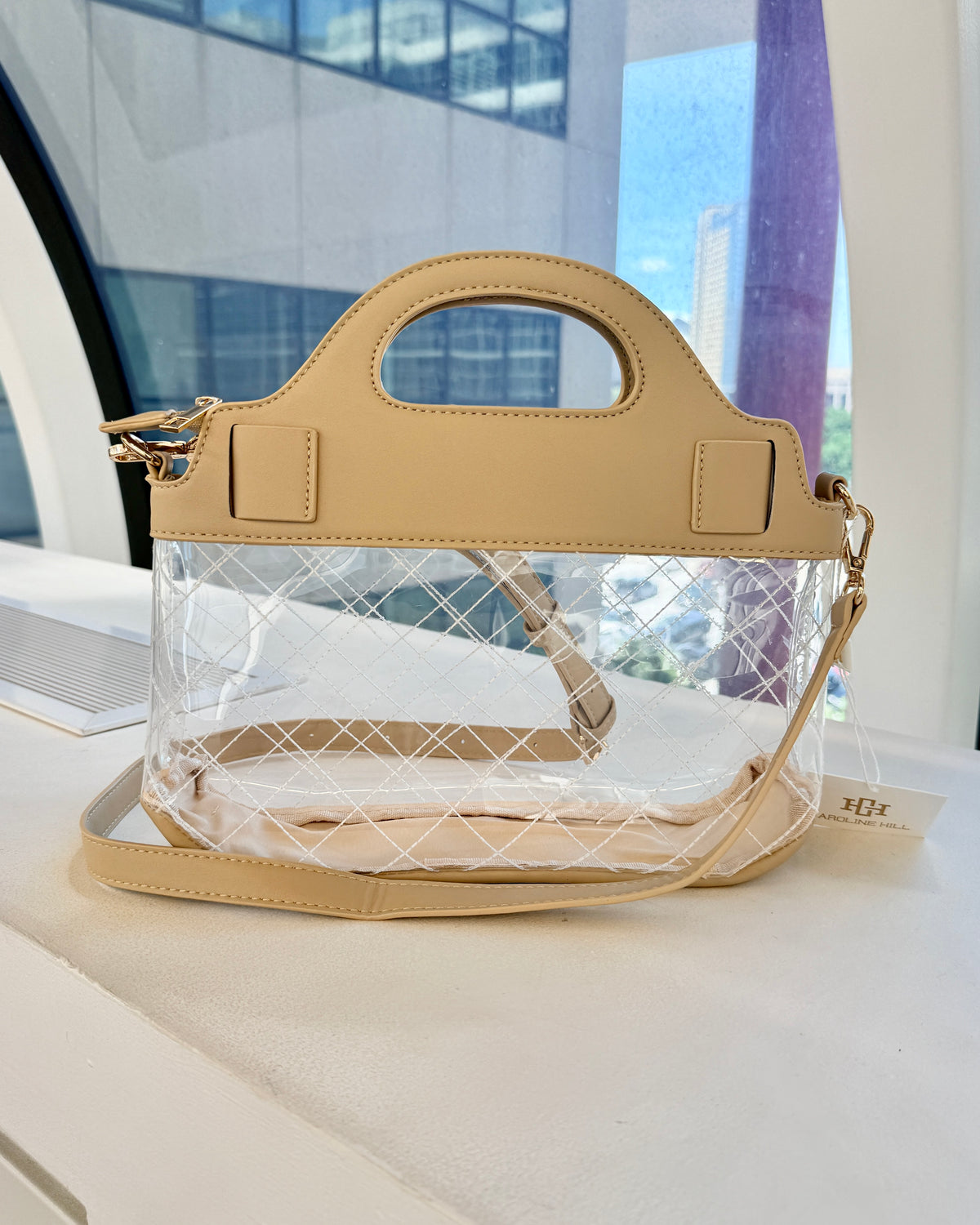 Ivy Clear Bag Nude