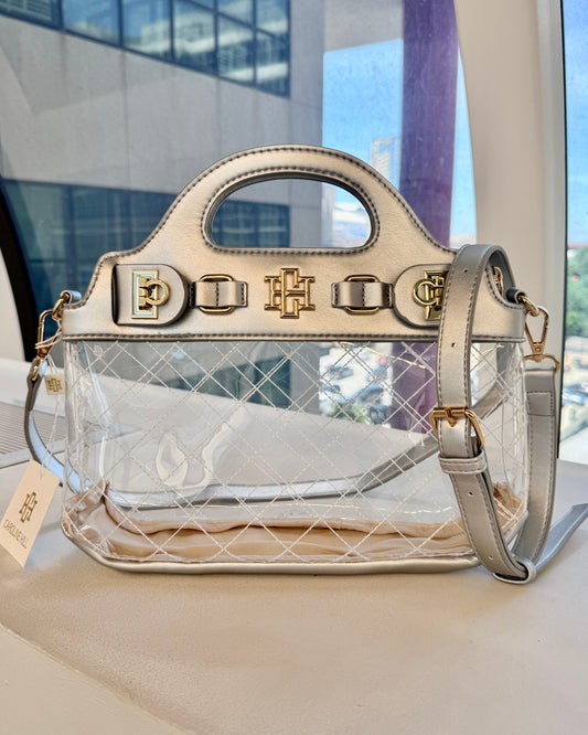 Ivy Clear Bag Silver