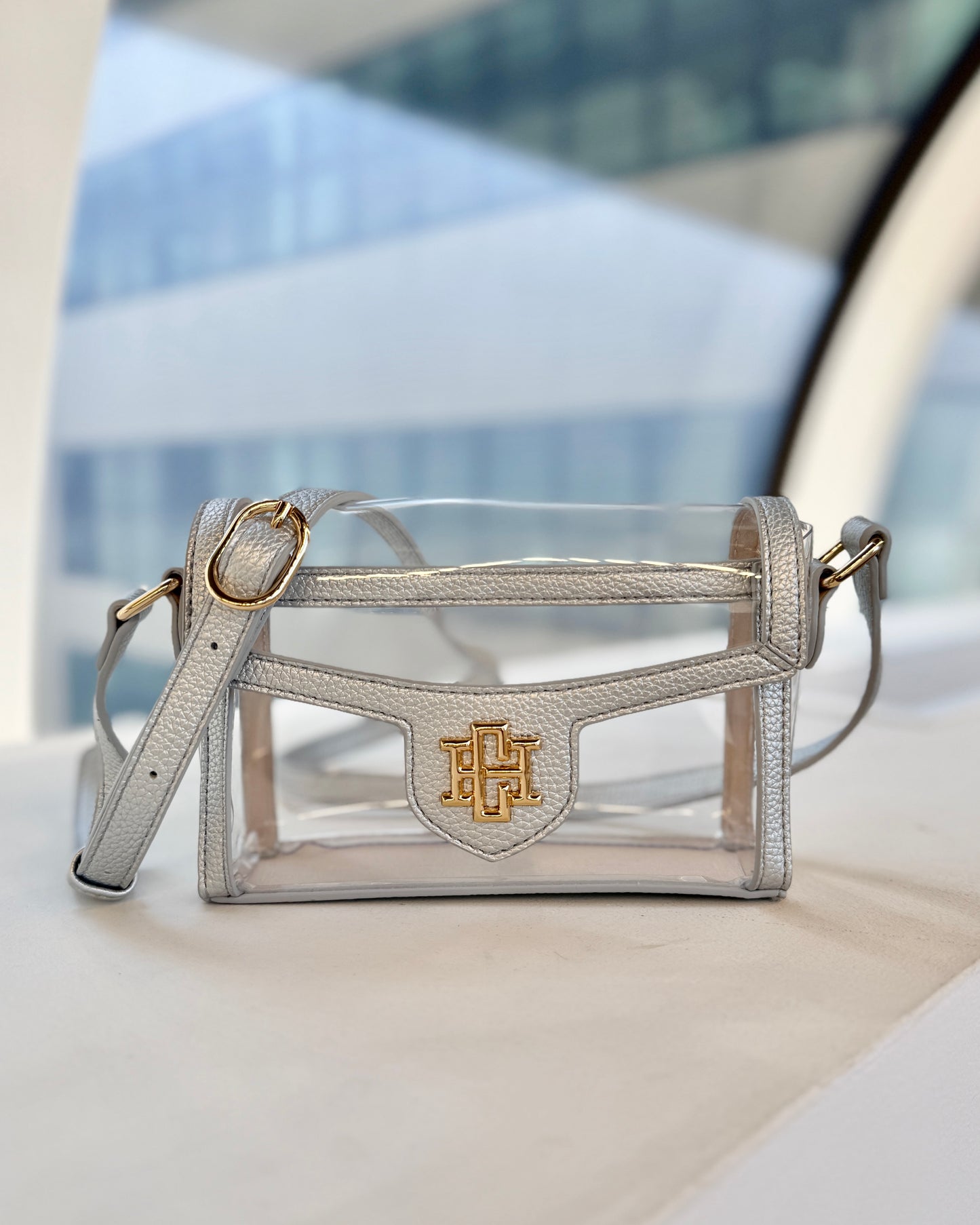 Anna Clear Bag Silver
