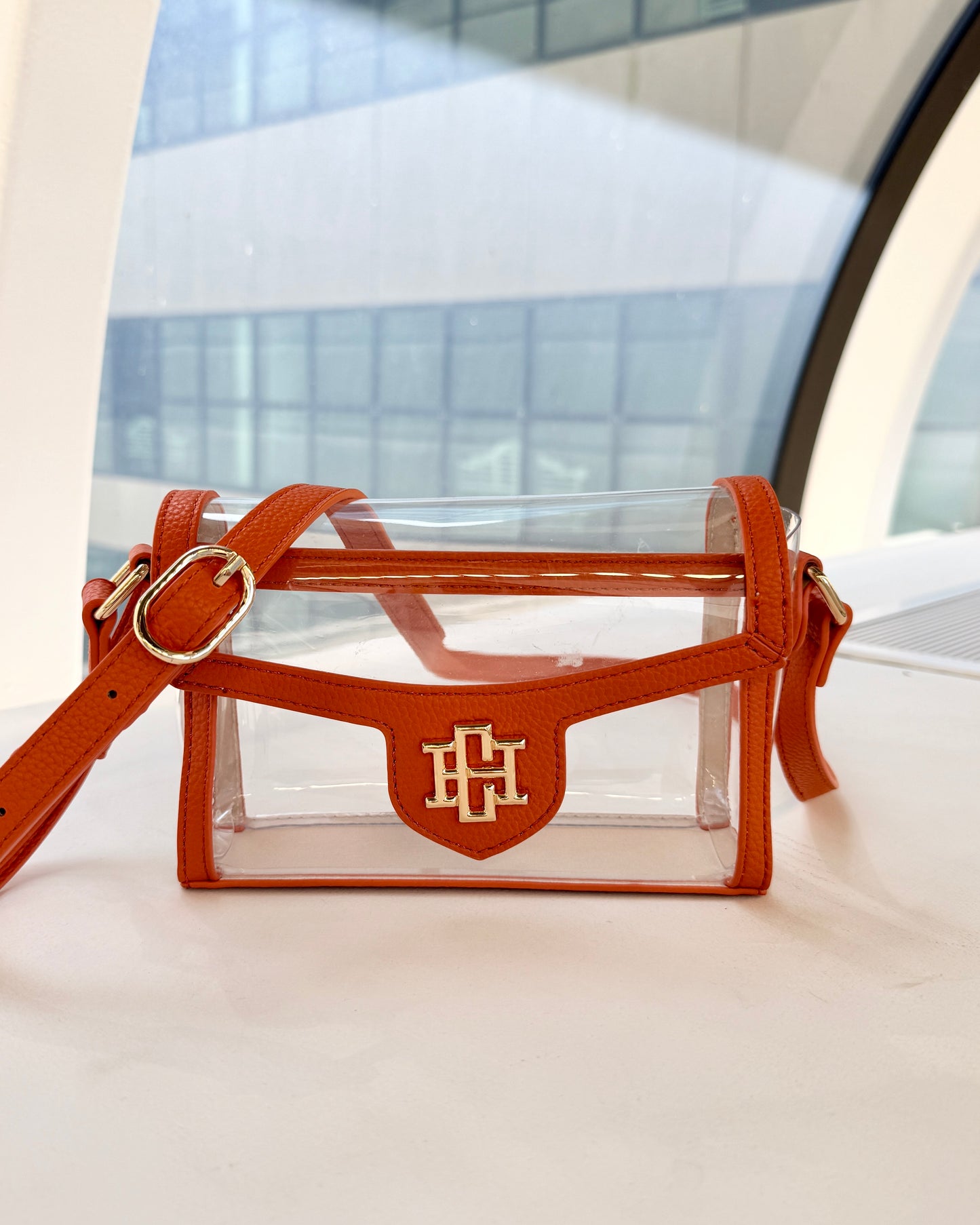 Anna Clear Bag Orange
