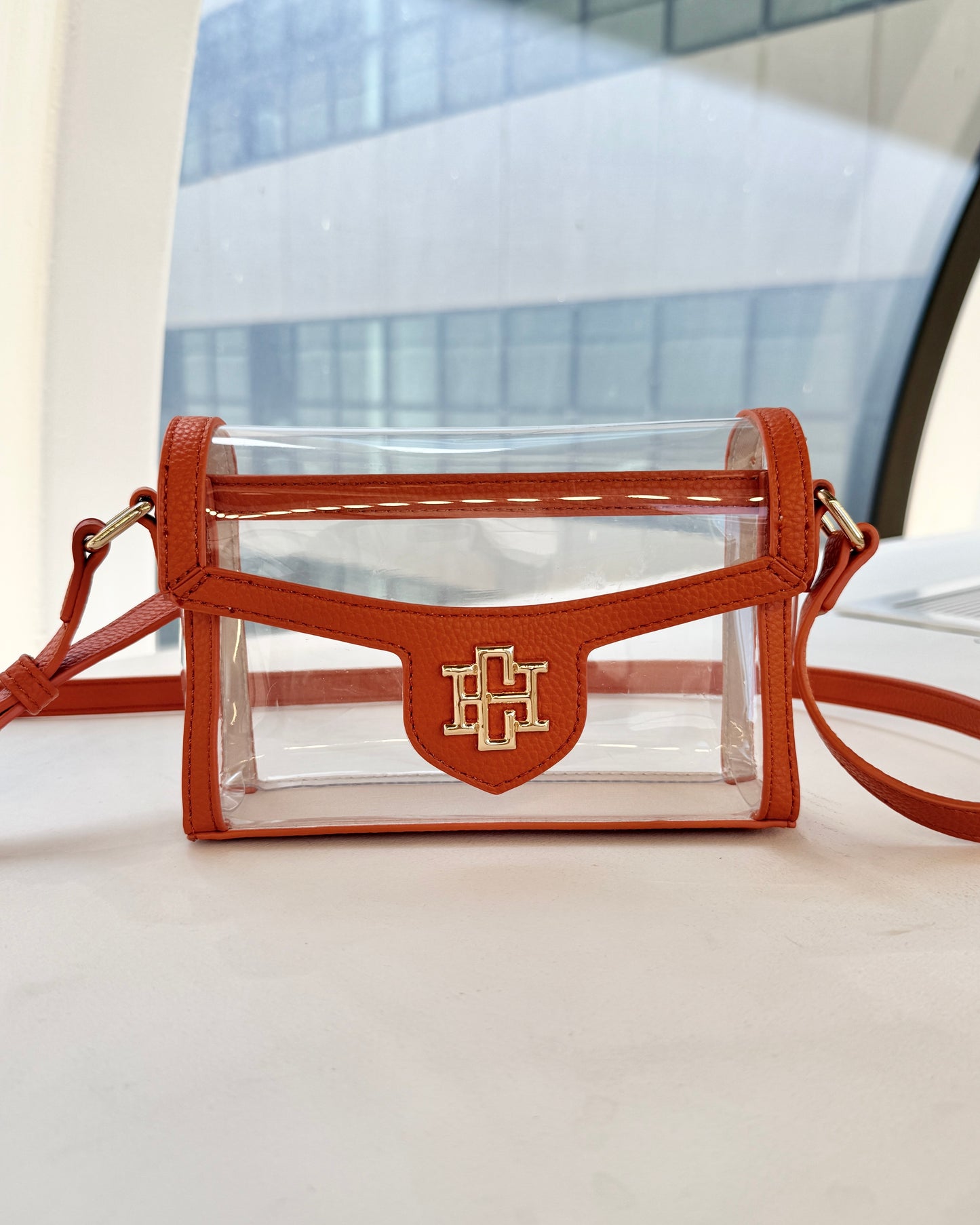 Anna Clear Bag Orange