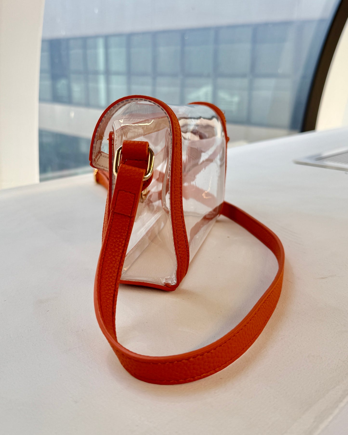 Anna Clear Bag Orange