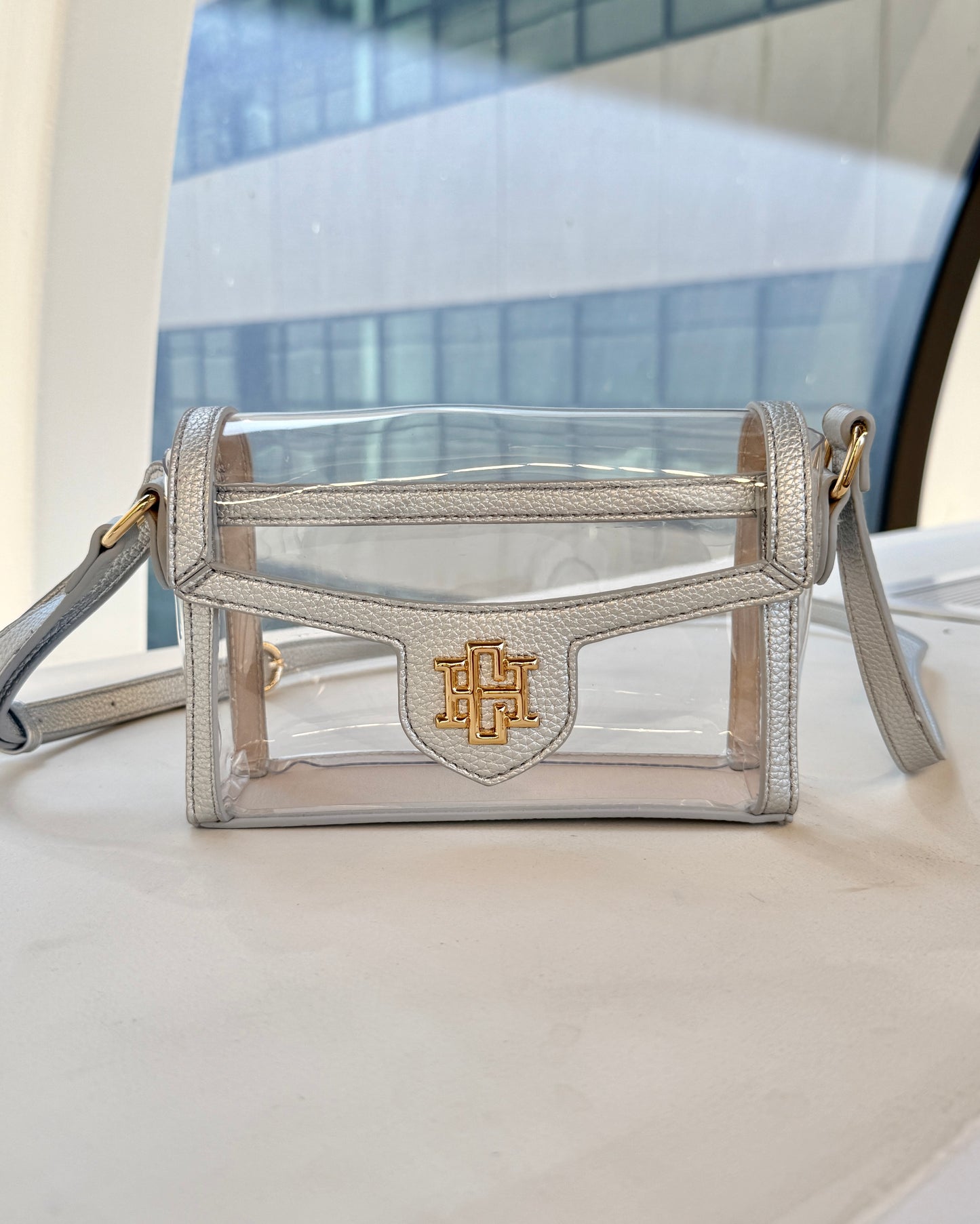 Anna Clear Bag Silver