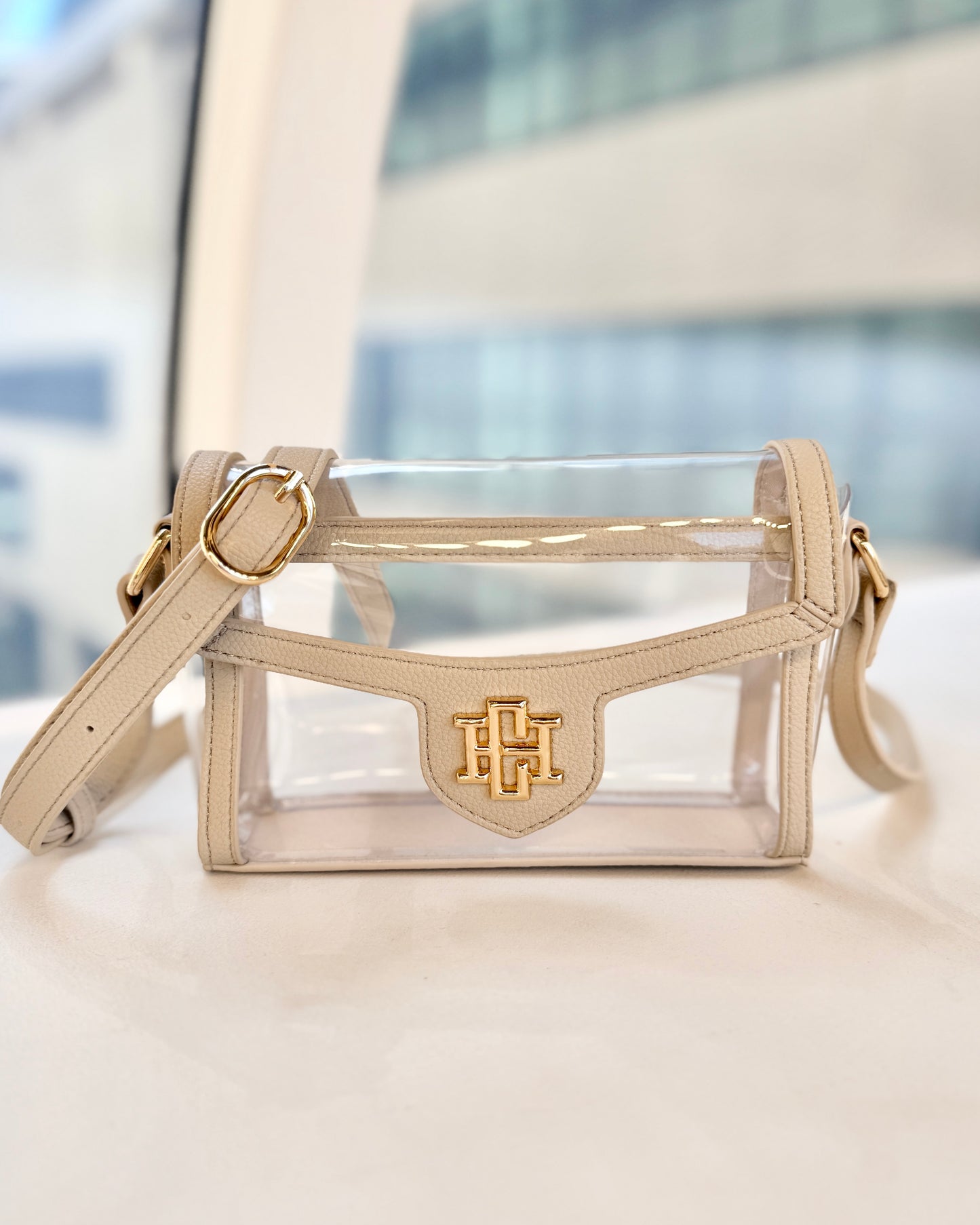 Anna Clear Bag Nude